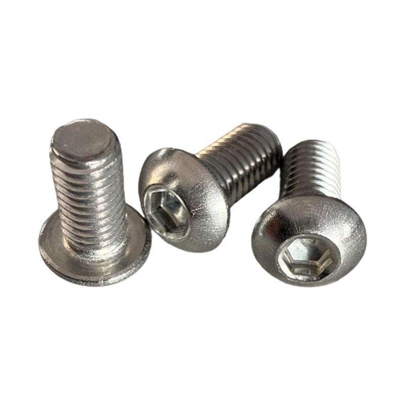 M3*40 Grade 8.8 Ugljični čelik Crni gumbasti vijci