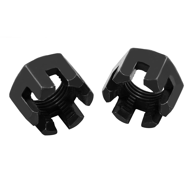 M16×1.5 Grade 4.8 Ugljični čelik Crni oksid Vilicasta matica s prorezom DIN 935